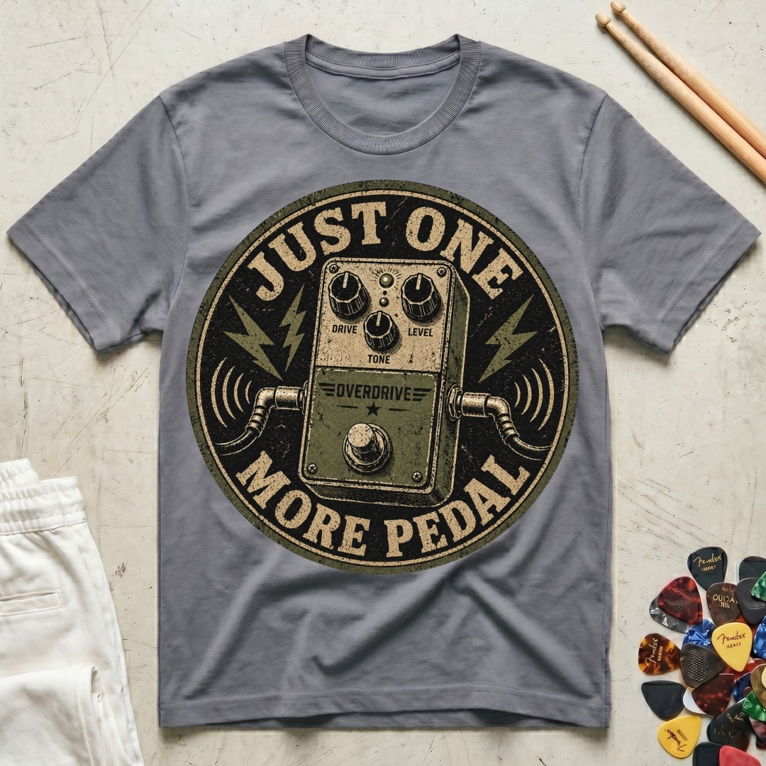 Just One More Pedal Green T-Shirt