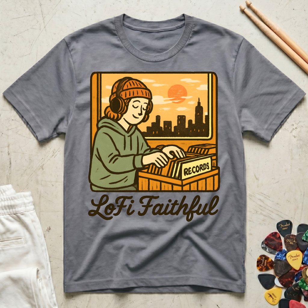 LOFI Faithful Record Store T-Shirt