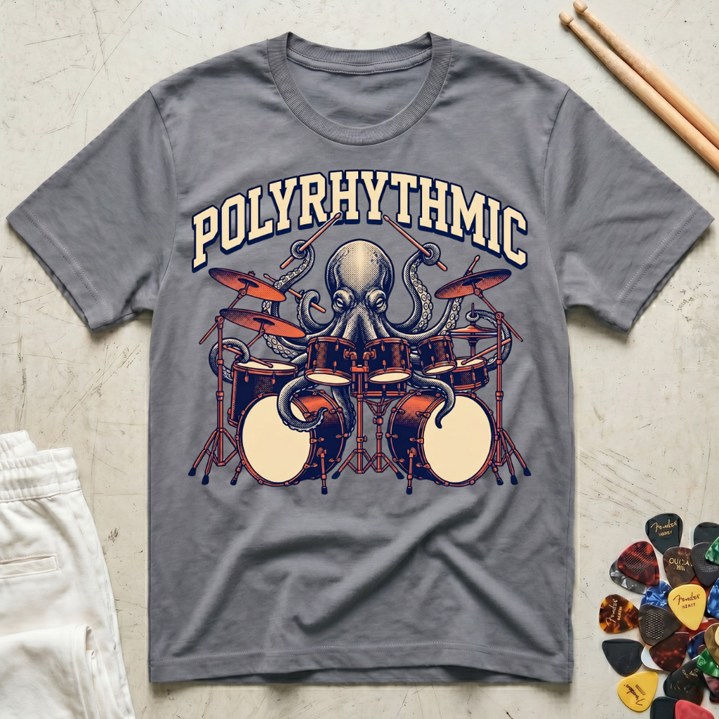 Polyrhythmic Octopus T-Shirt