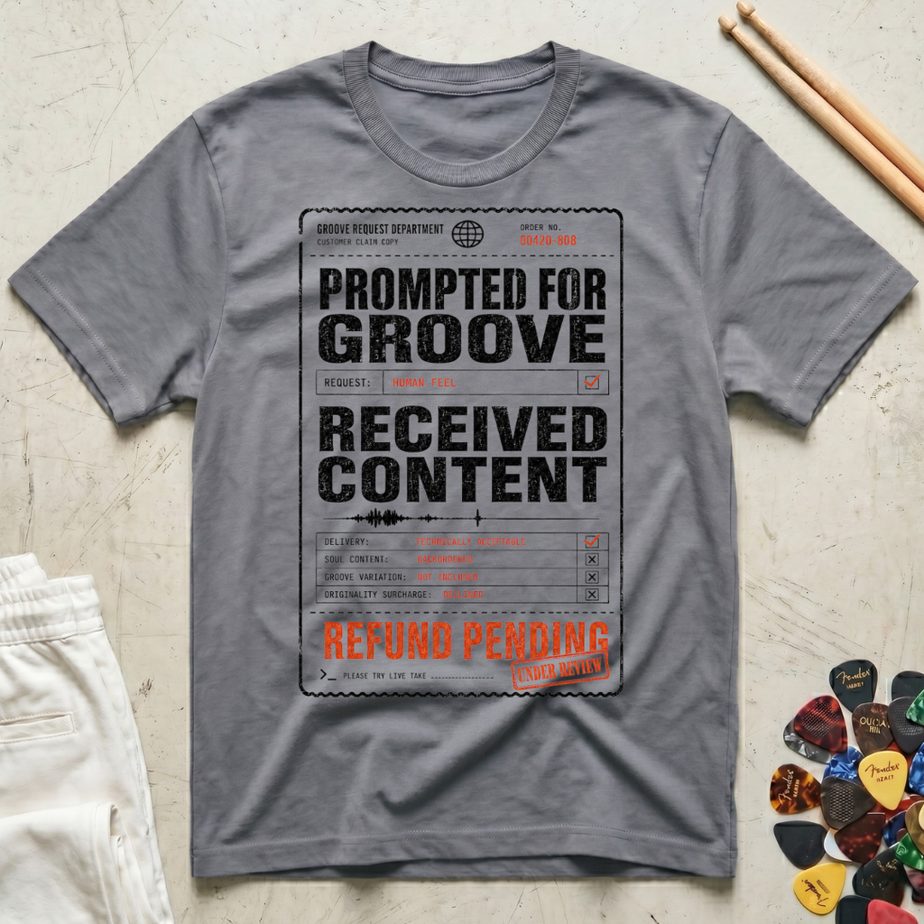 Prompted For Groove T-Shirt
