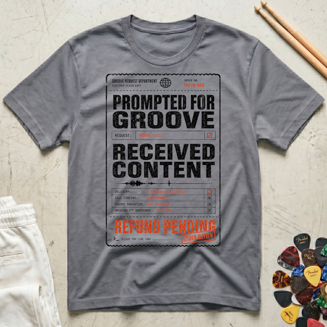 Prompted For Groove T-Shirt