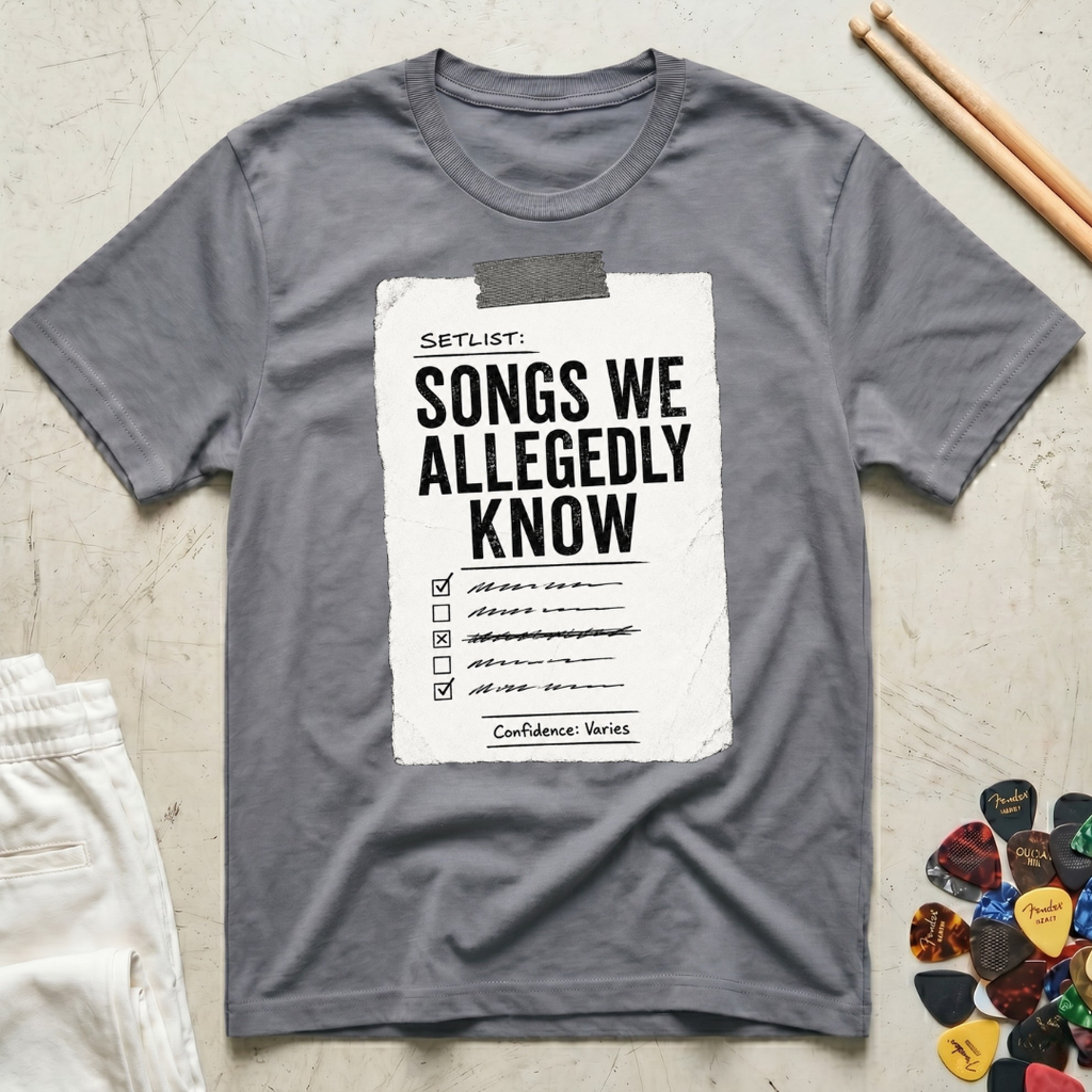 Songs We Allegedly Know T-Shirt