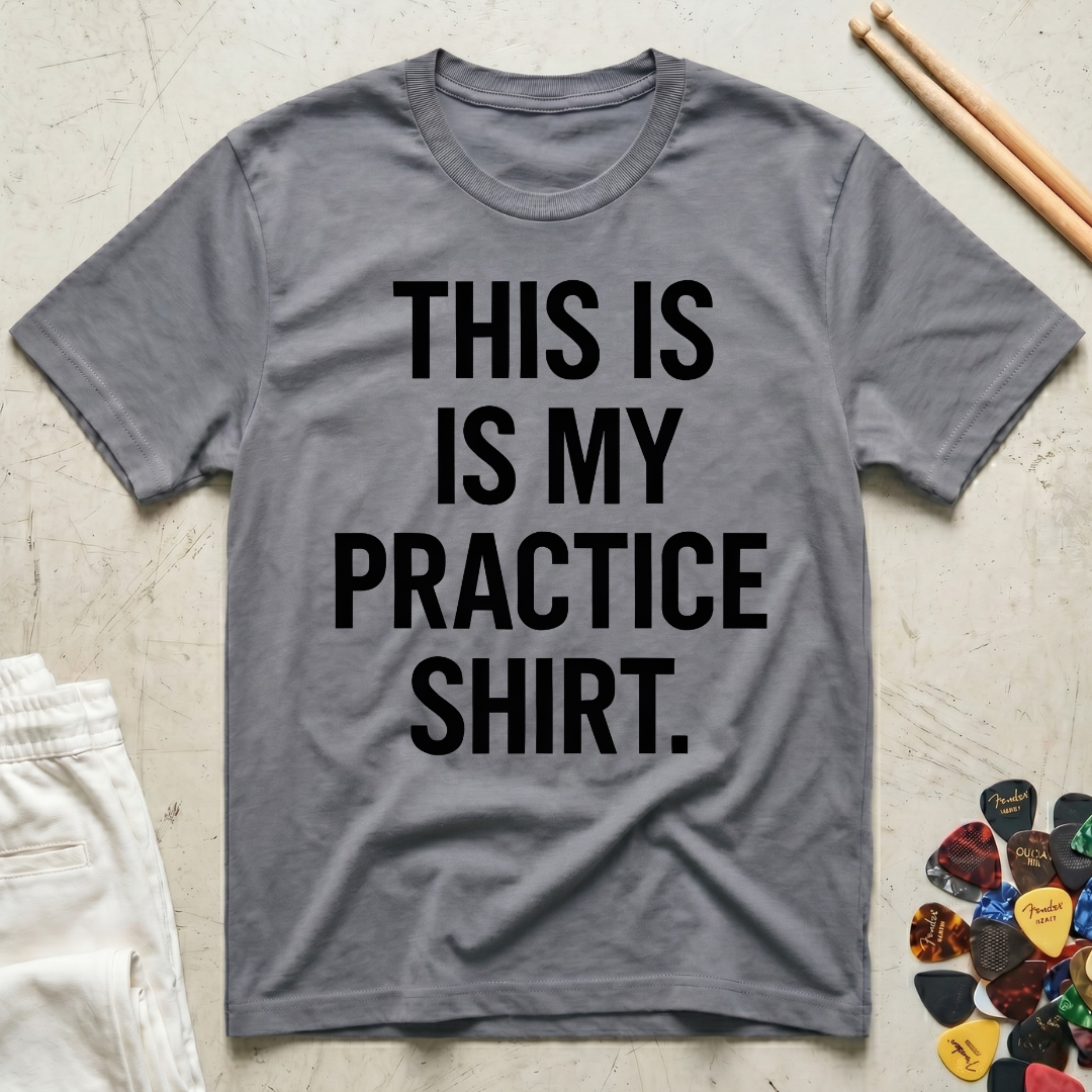 This Is My Practice Shirt Bold T-Shirt