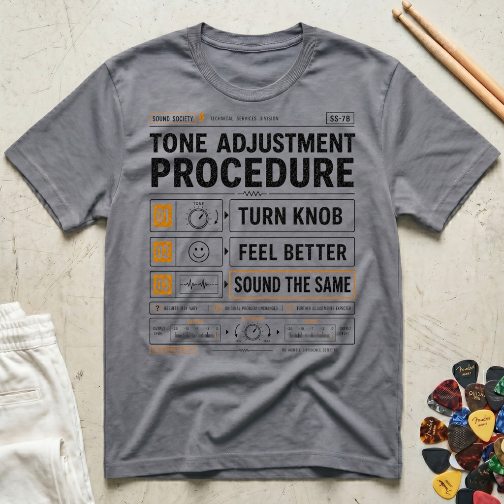 Tone Adjustment Procedure T-Shirt