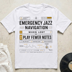 Emergency Jazz Navigation T-Shirt