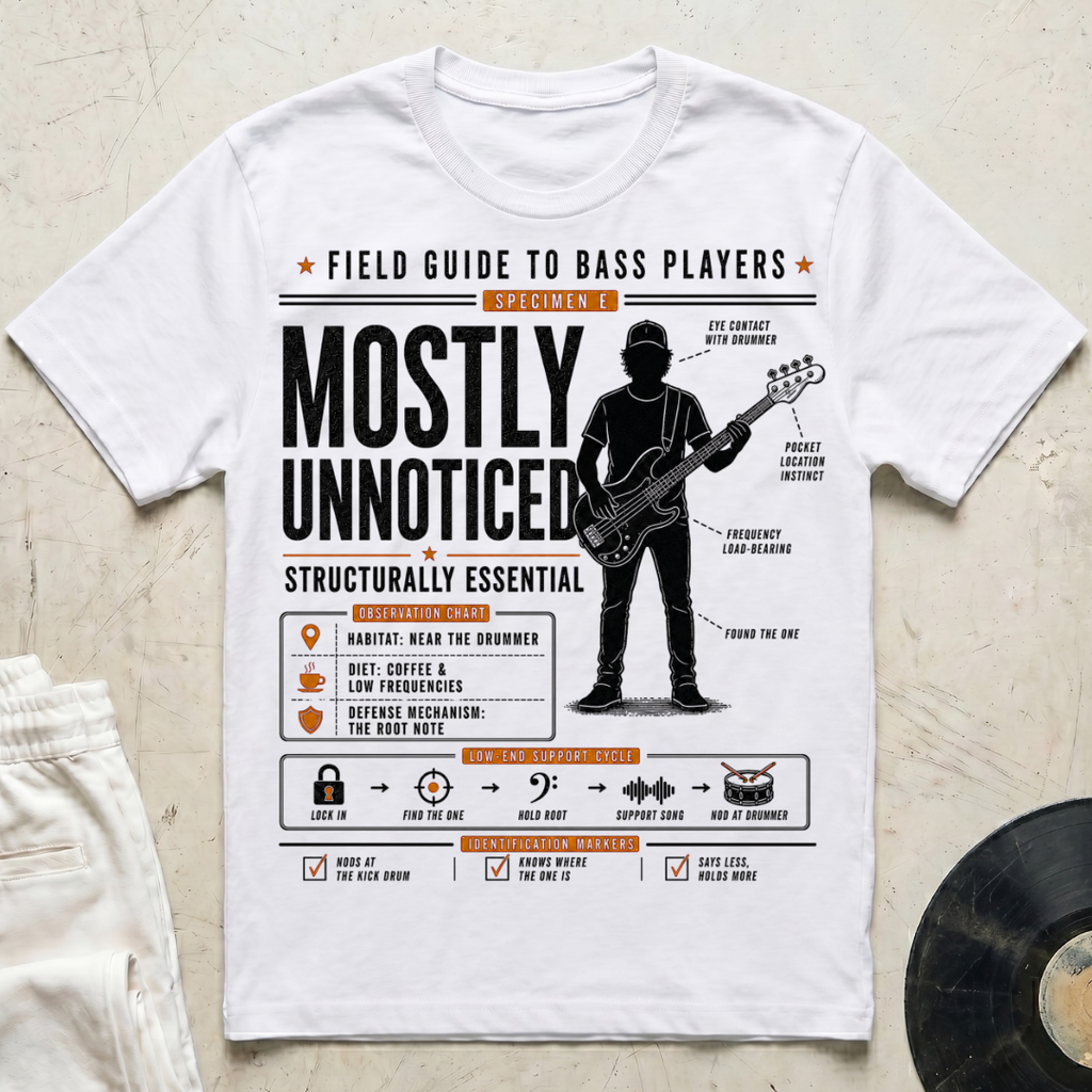 Field Guide Bassist T-Shirt