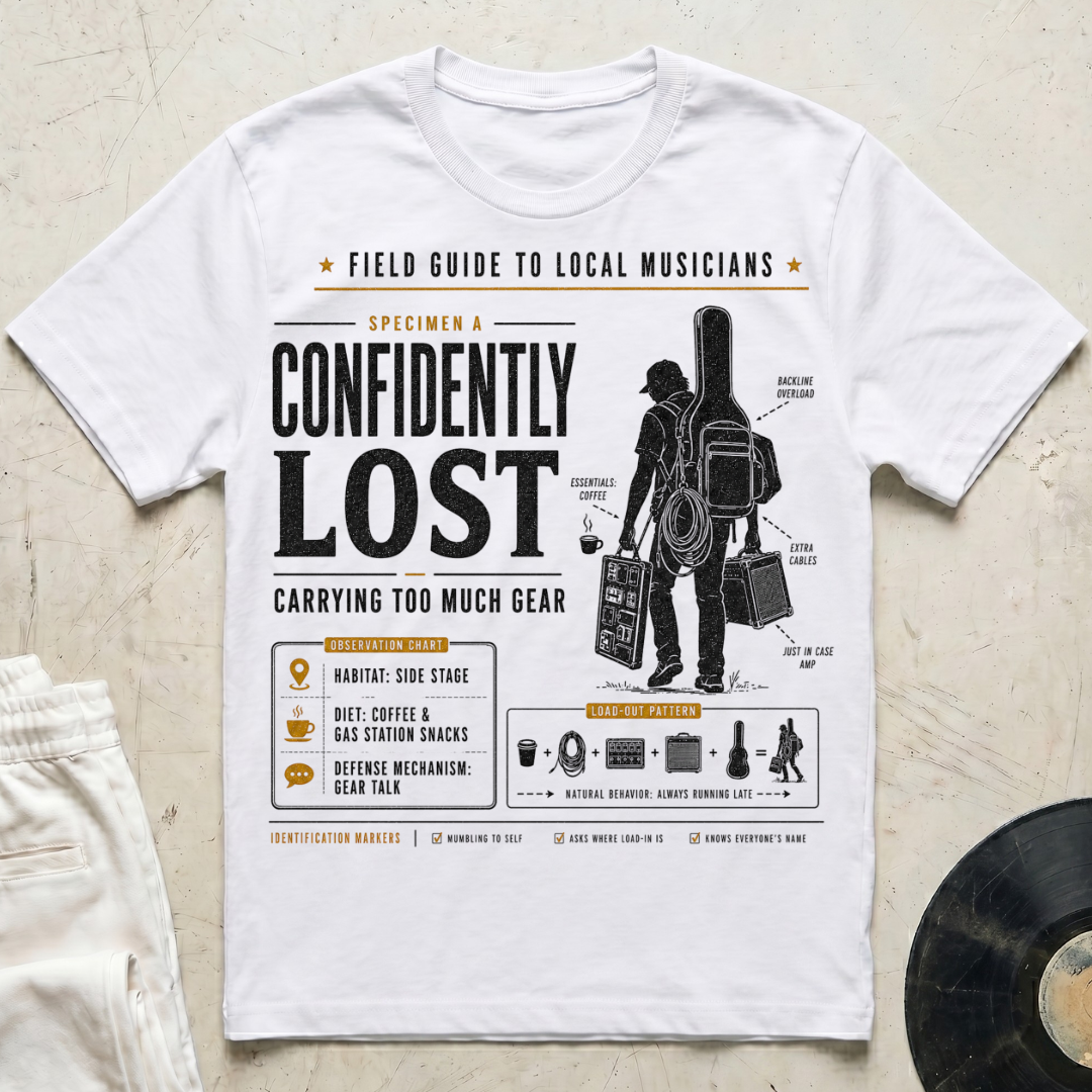 Field Guide Local Musician T-Shirt