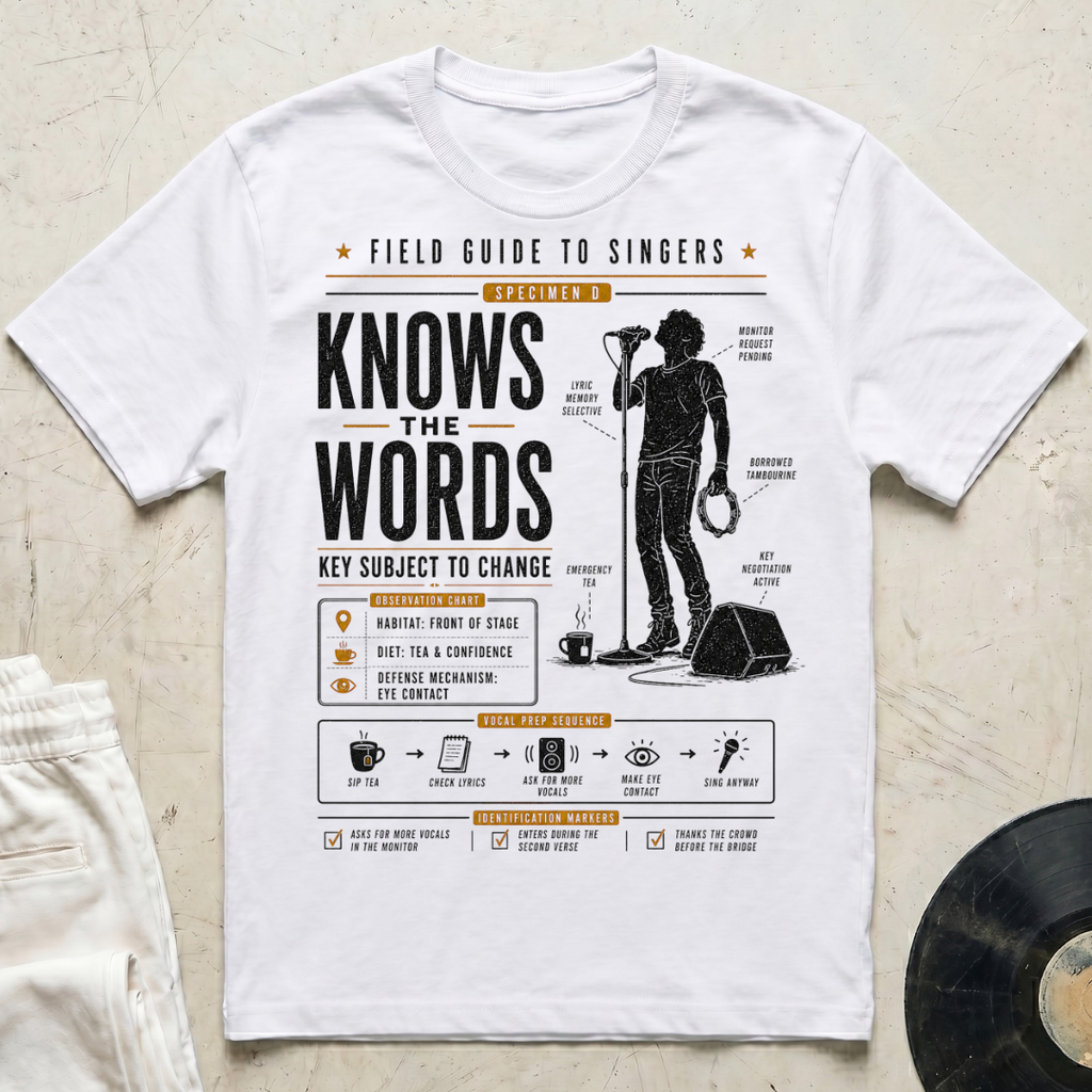 Field Guide Singer T-Shirt
