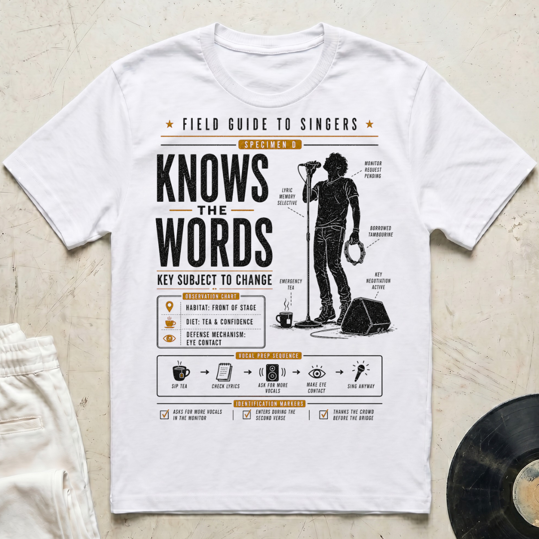 Field Guide Singer T-Shirt