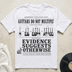 Guitars Do Not Multiply T-Shirt