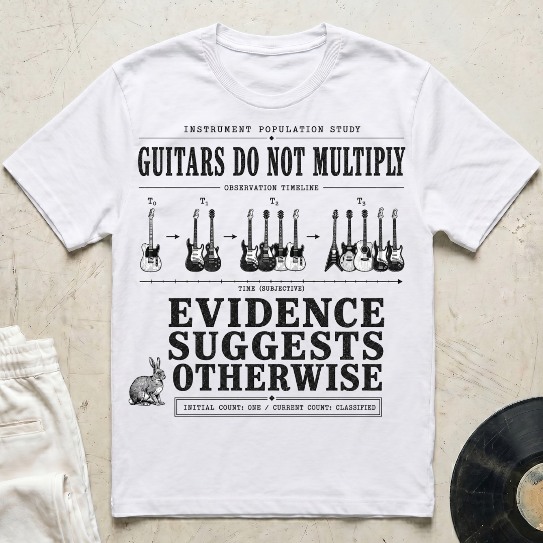 Guitars Do Not Multiply T-Shirt