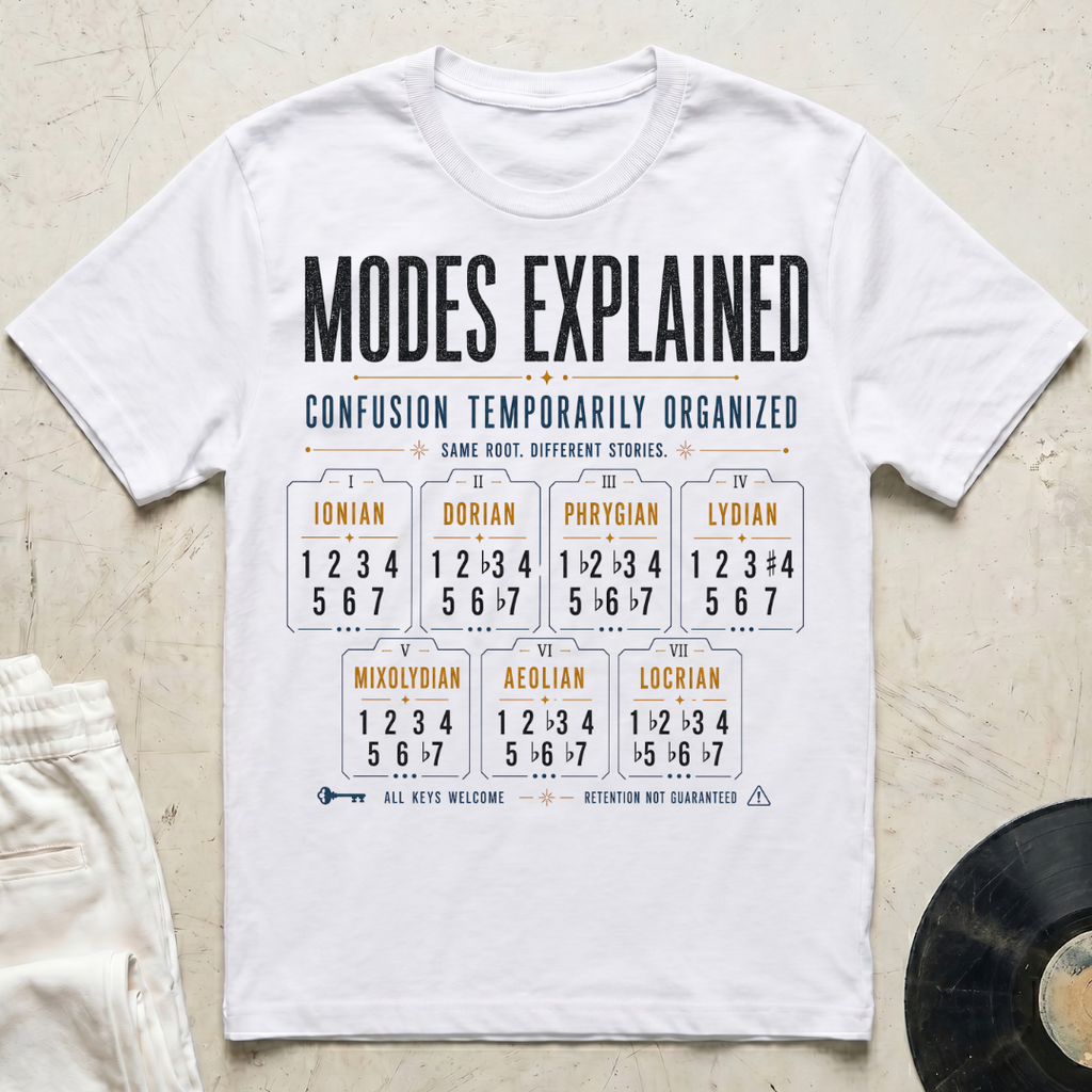 Modes Explained T-Shirt
