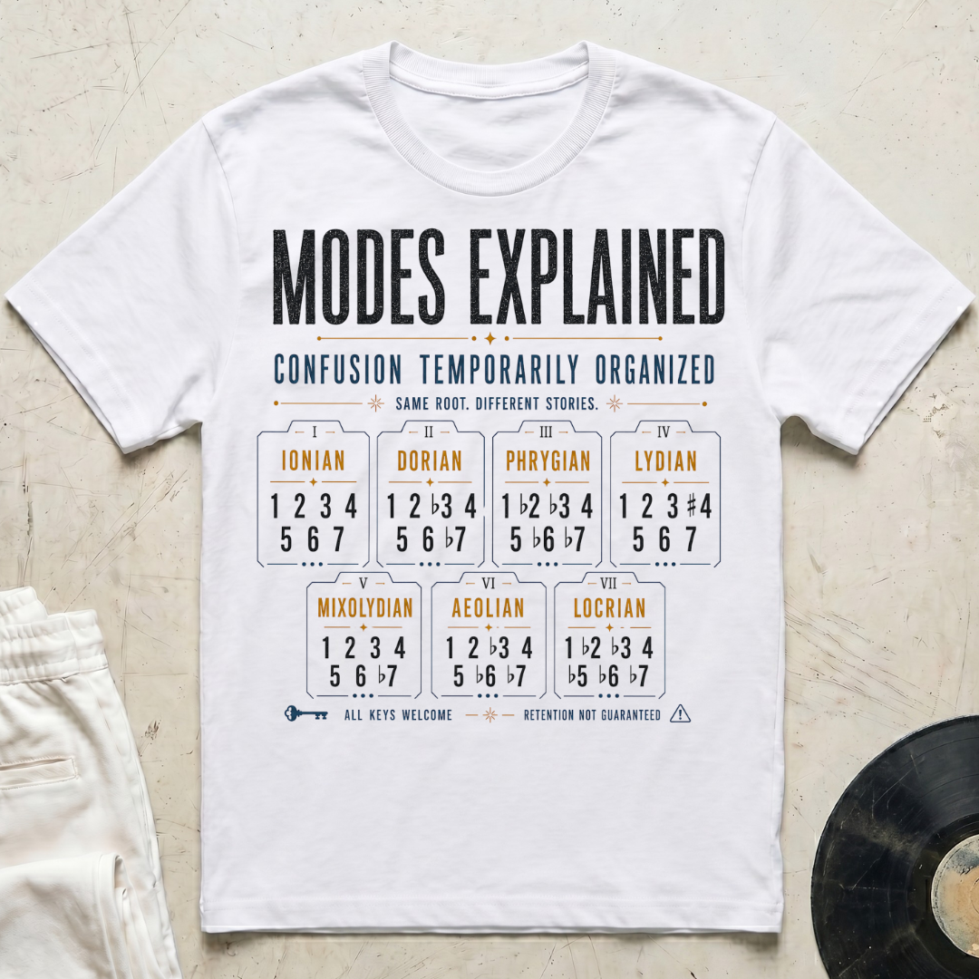 Modes Explained T-Shirt
