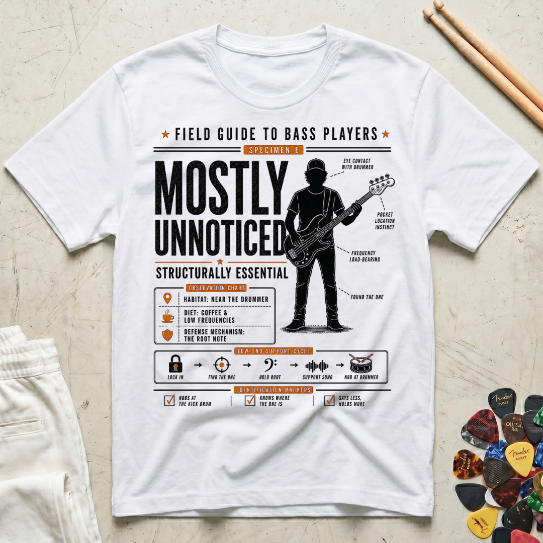 Field Guide Bassist T-Shirt