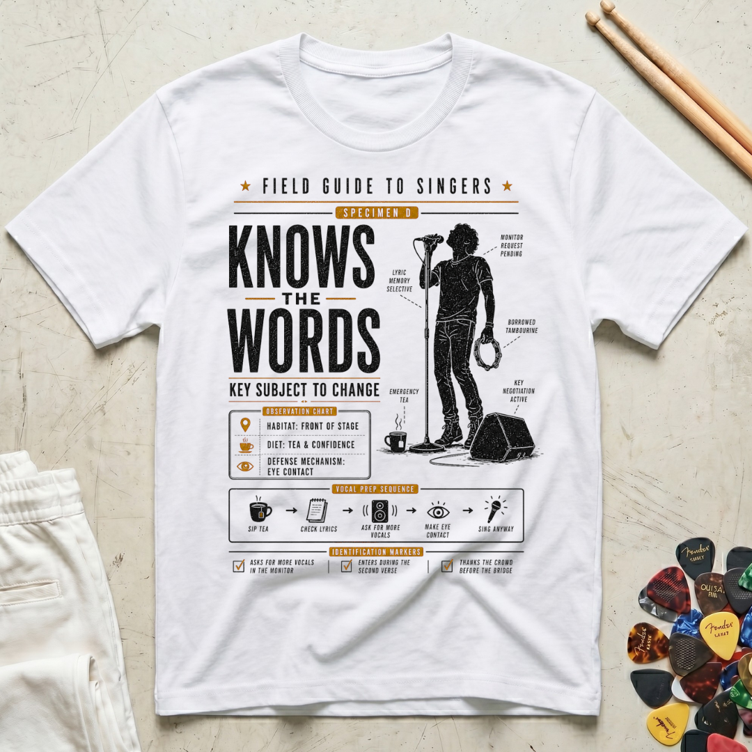 Field Guide Singer T-Shirt
