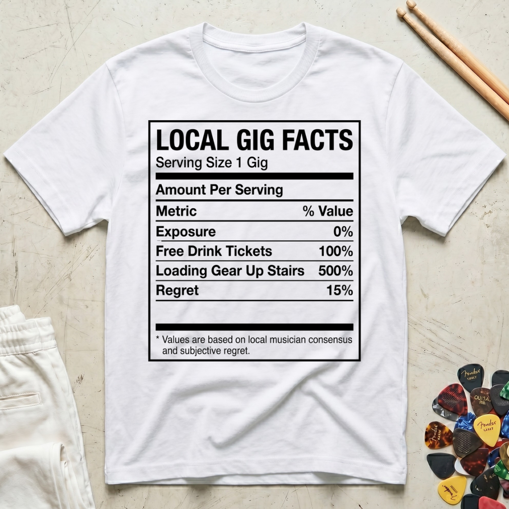 Local Gig Facts T-Shirt
