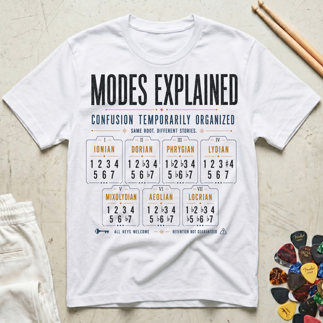 Modes Explained T-Shirt