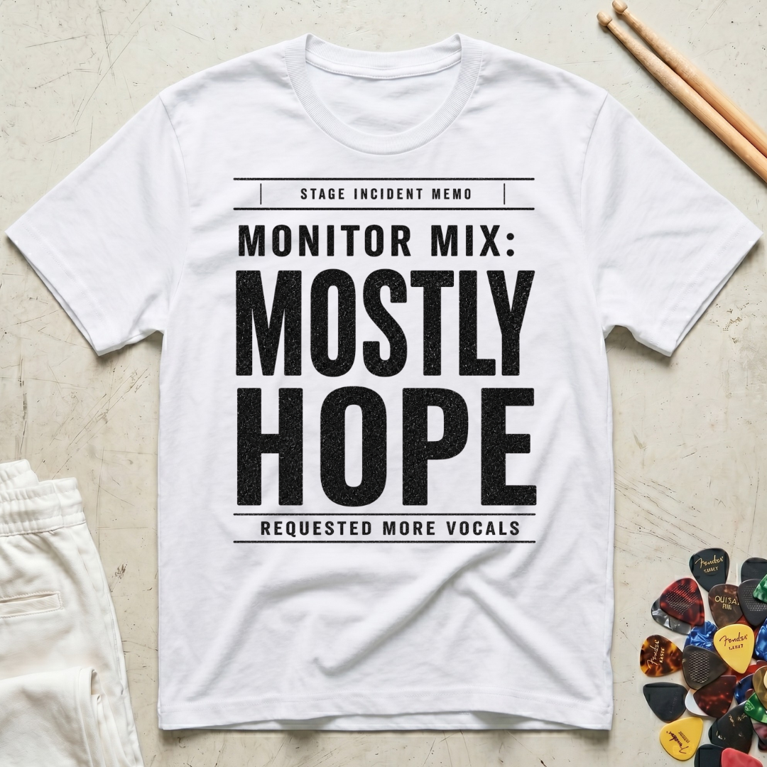 Monitor Mix: Mostly Hope T-Shirt