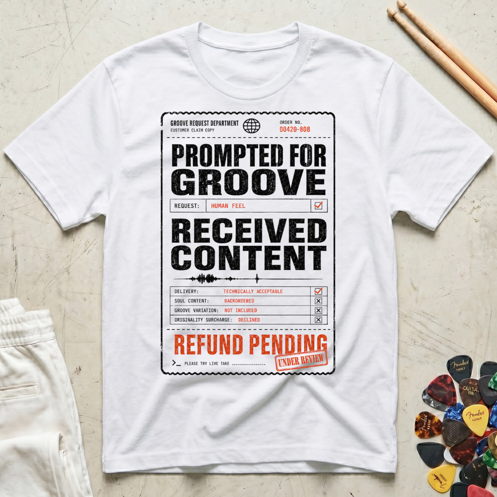 Prompted For Groove T-Shirt
