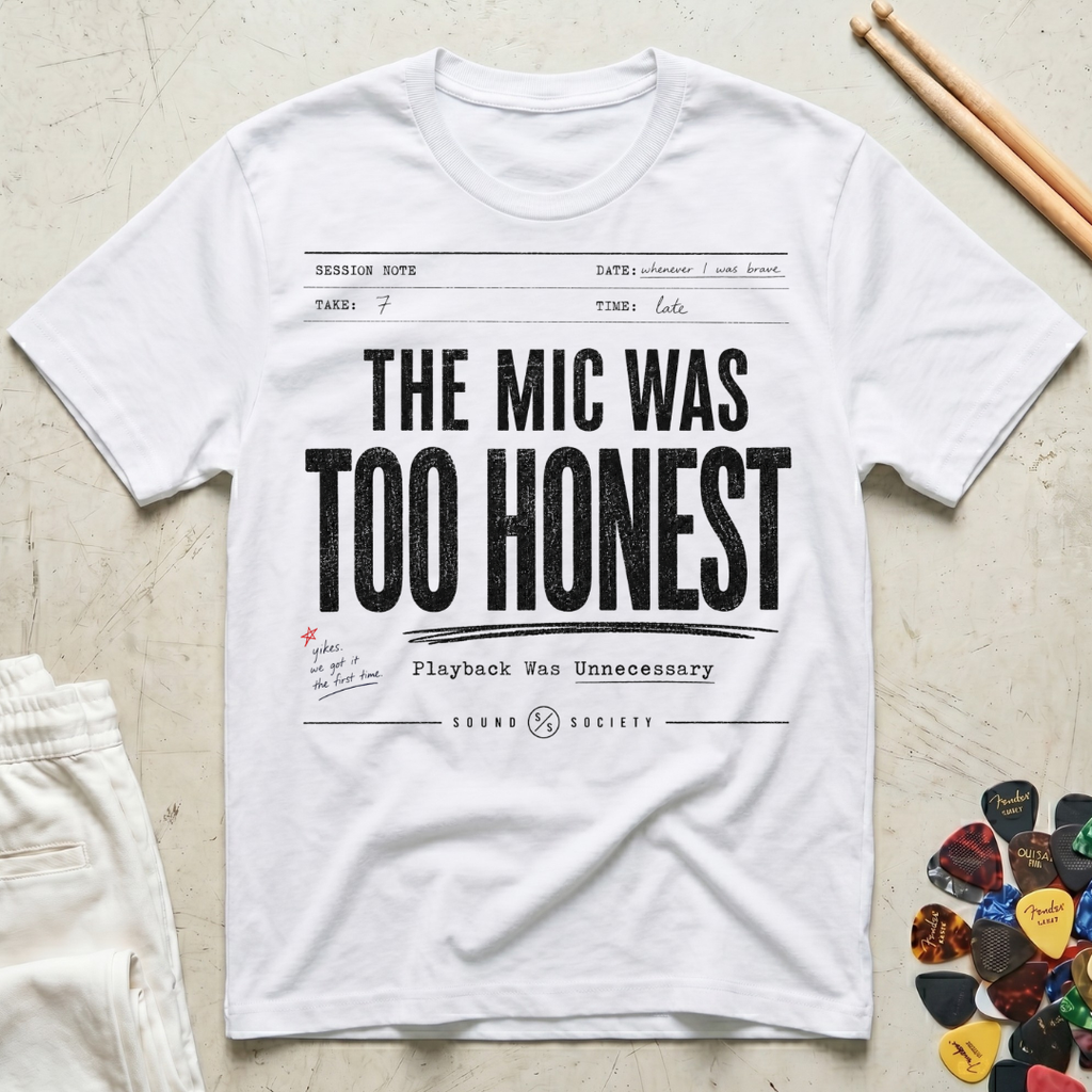The Mic Was Too Honest T-Shirt