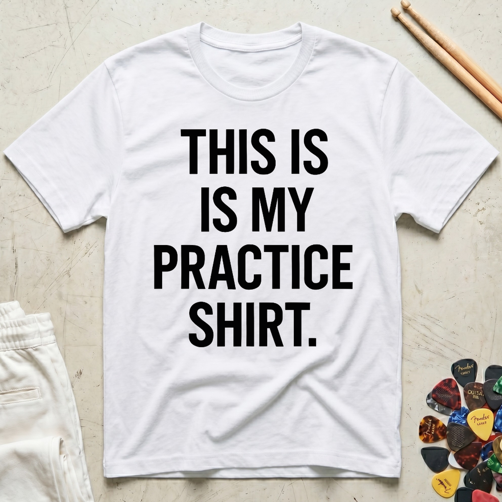 This Is My Practice Shirt Bold T-Shirt